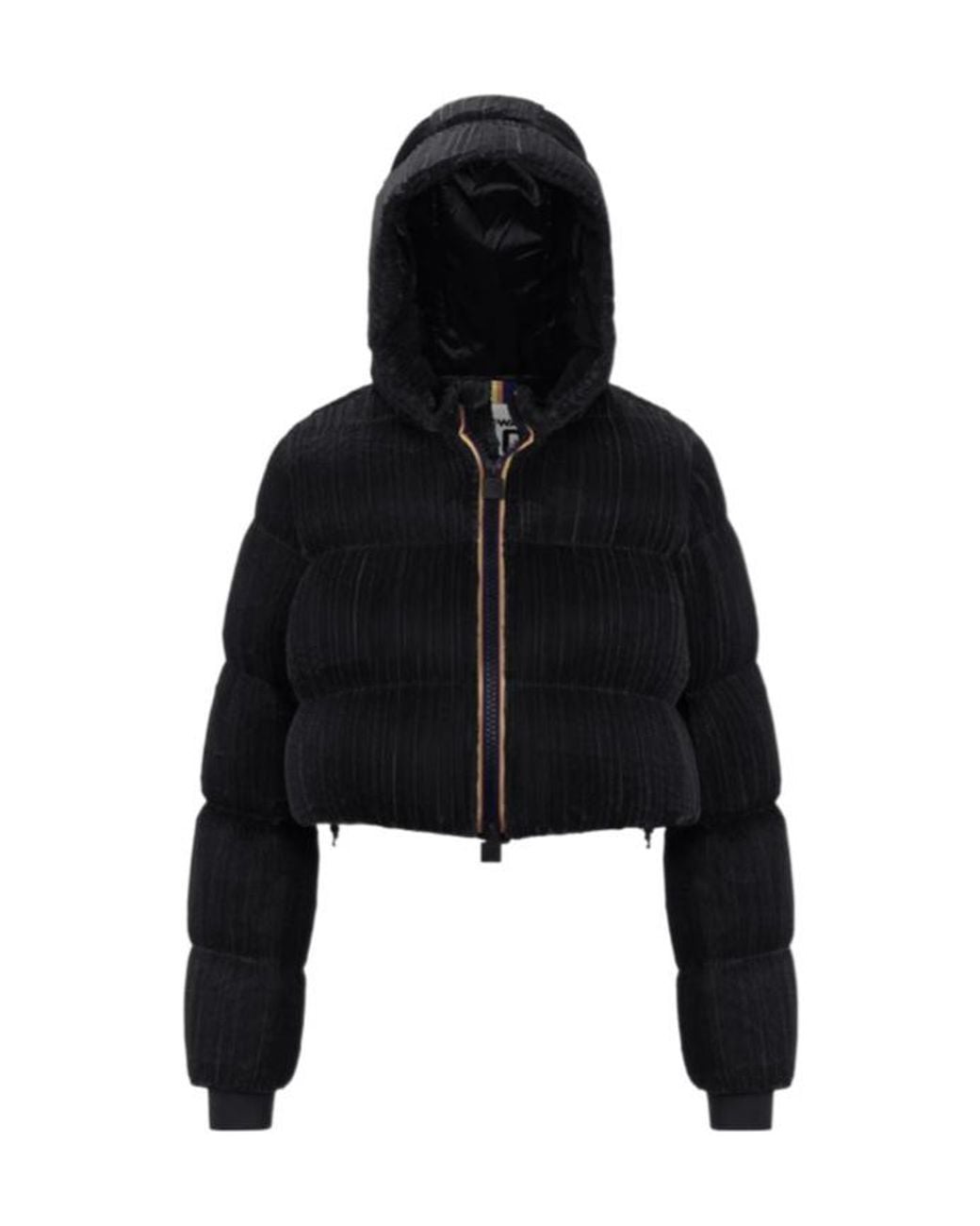K-Way Black Brien Padded Jacket