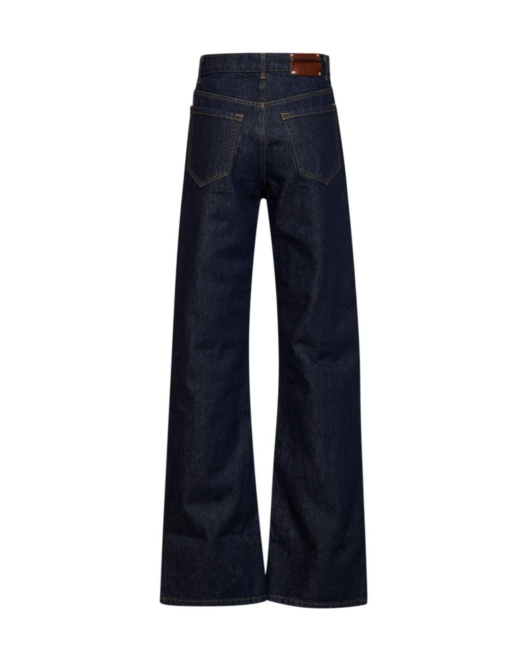 Dries Van Noten Blue Belt-Loop Jeans