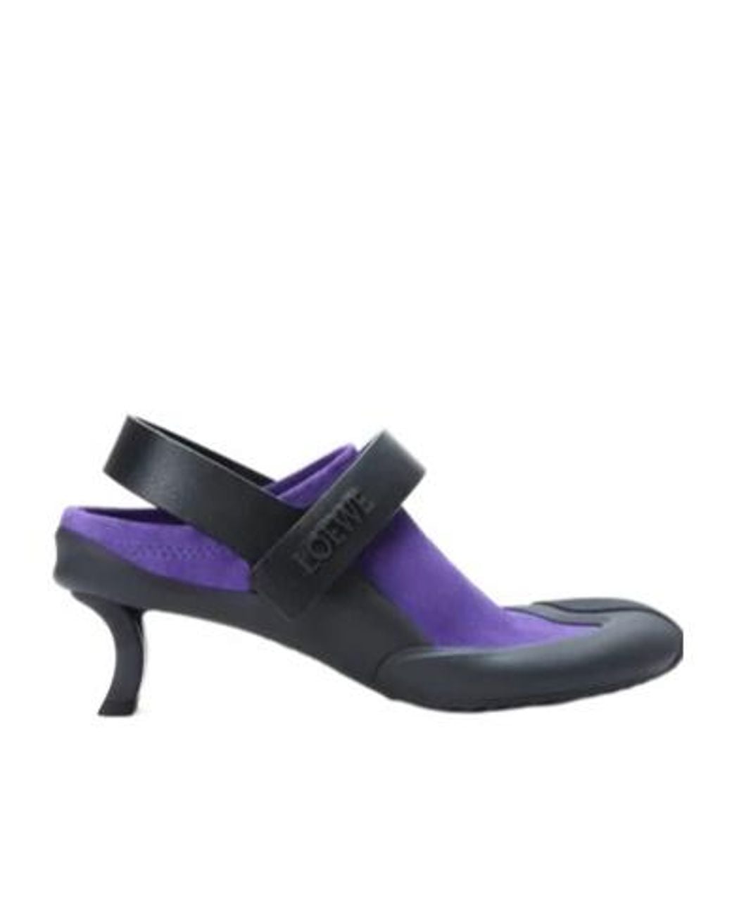 Loewe Blue Dive Touch-Strap Pumps