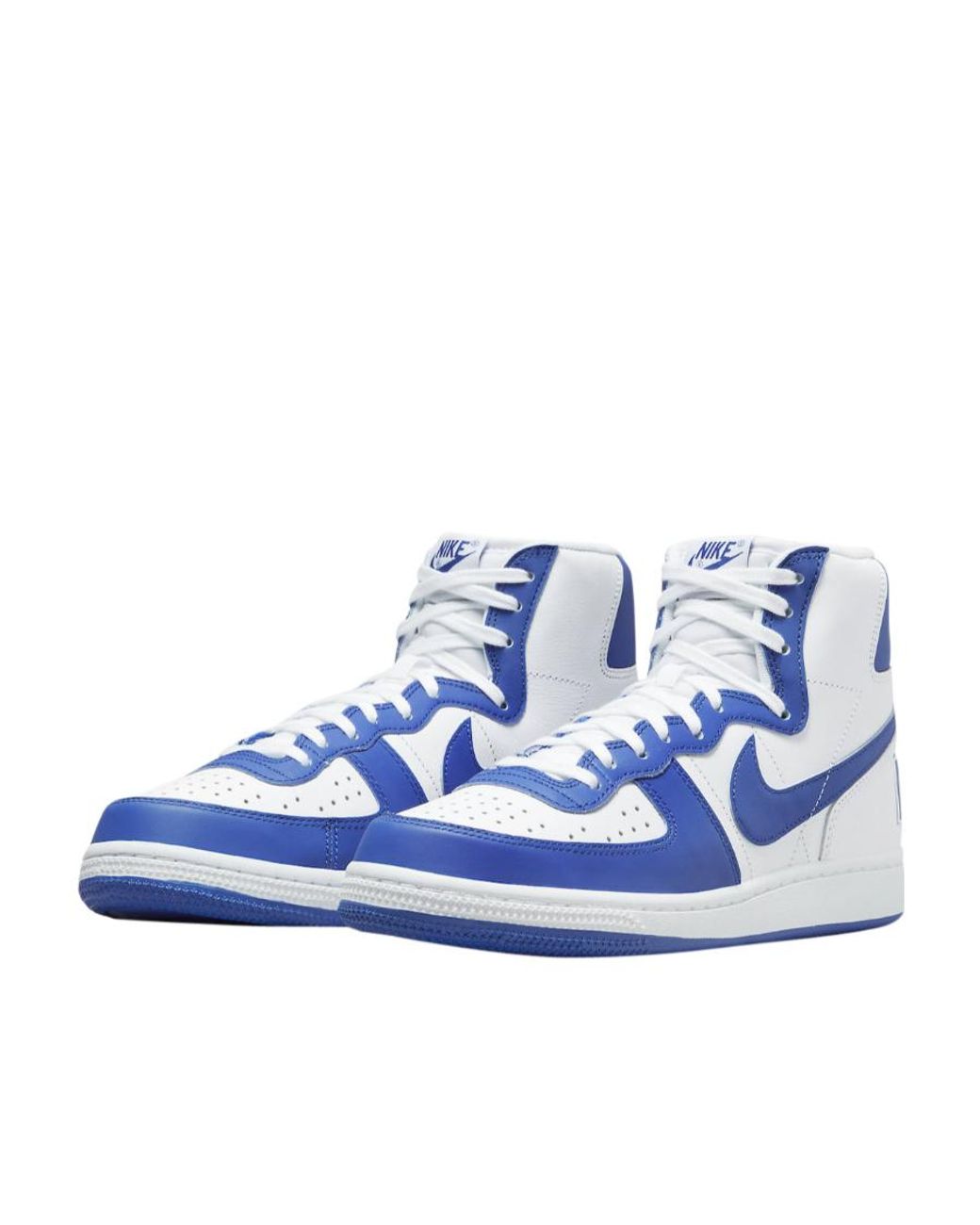 Nike Blue Terminator High-Top Sneakers for men