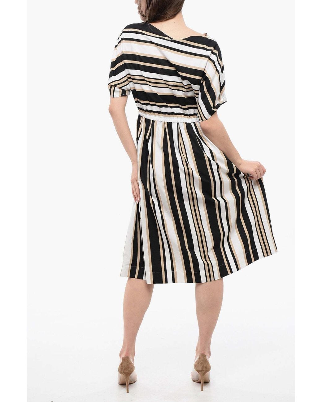 Woolrich Black Scully Flared Dress