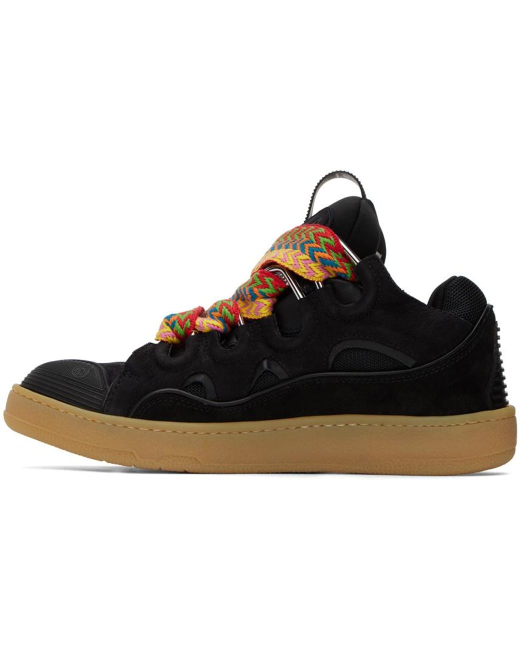 Lanvin Black Curb Low-Top Sneakers for men