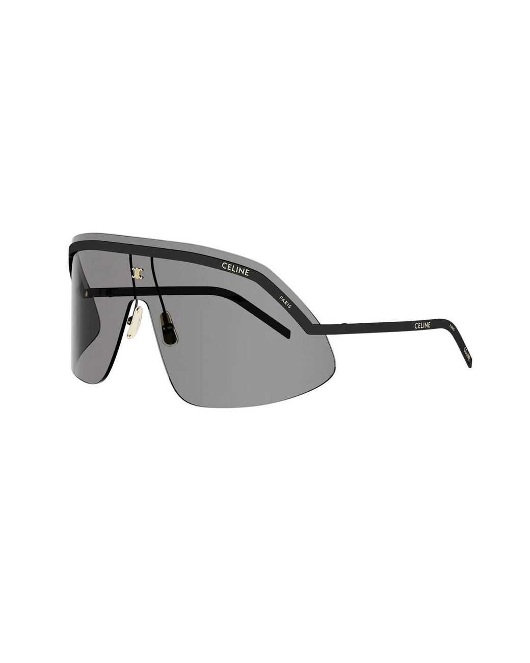 Céline Gray Letter Sunglasses for men