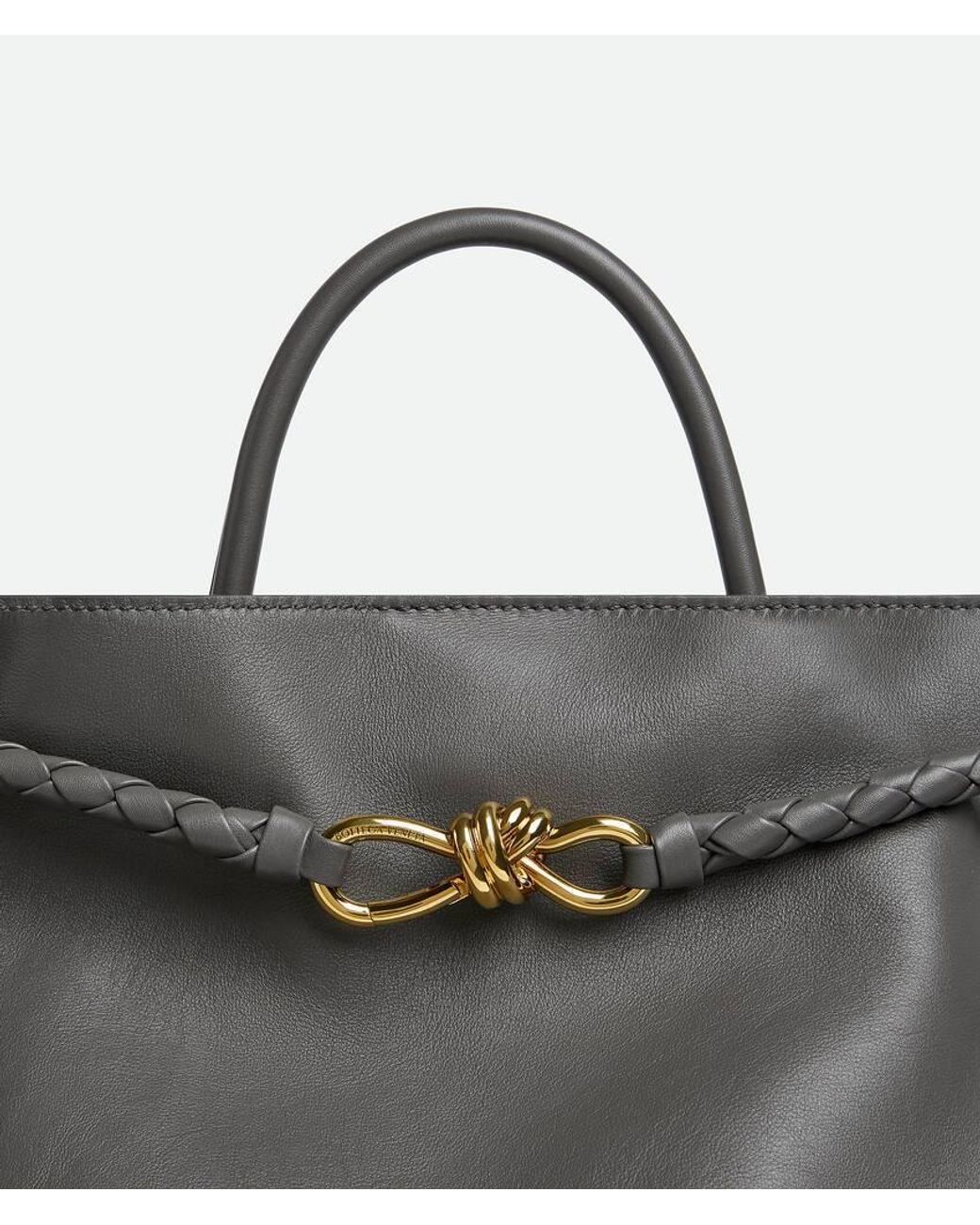 Bottega Veneta Gray Large Andiamo
