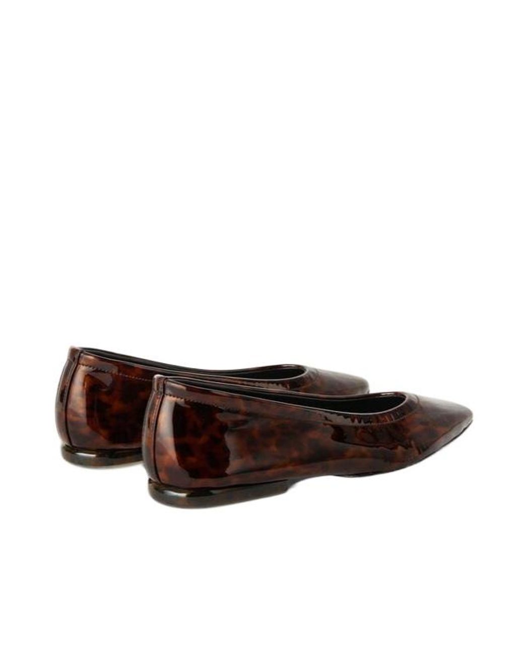 Loro Piana Brown Primula Slip-On Ballet Flats