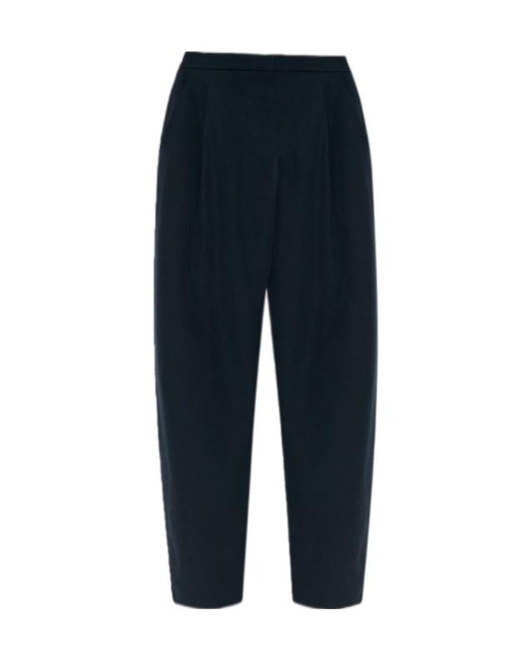 Alaïa Blue Pleated Trousers