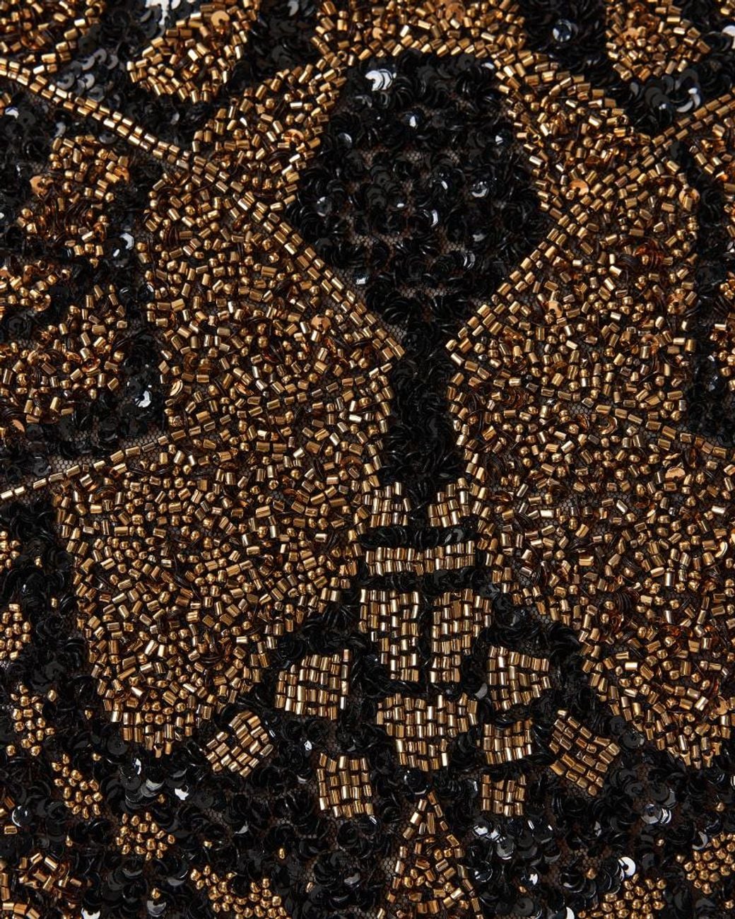 AllSaints Black Greta Butterfly Embellished Top