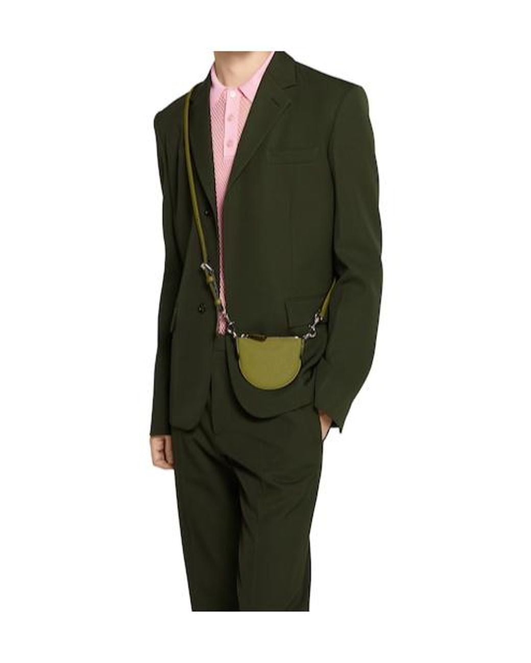 Gucci Green B Super Mini Bag for men