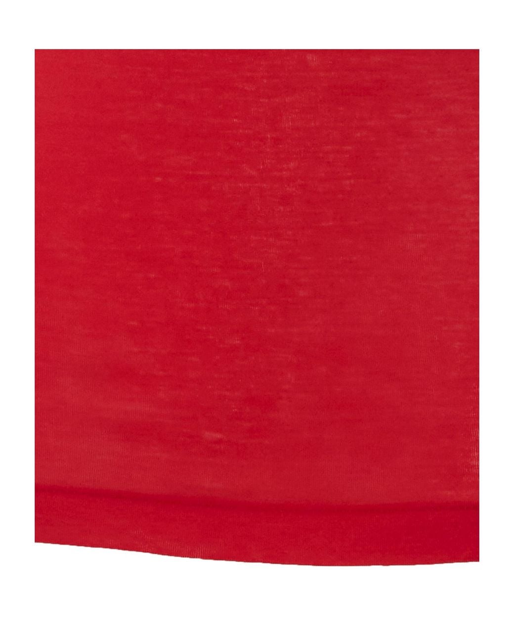Auralee Red Long-Sleeve T-Shirt