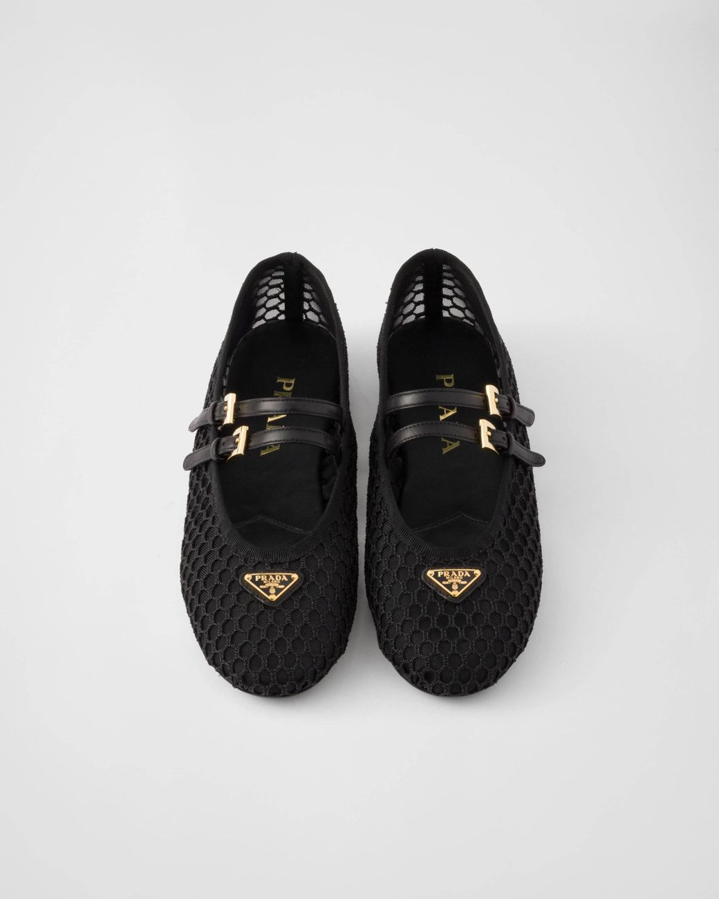 Prada Black Ballet Flats