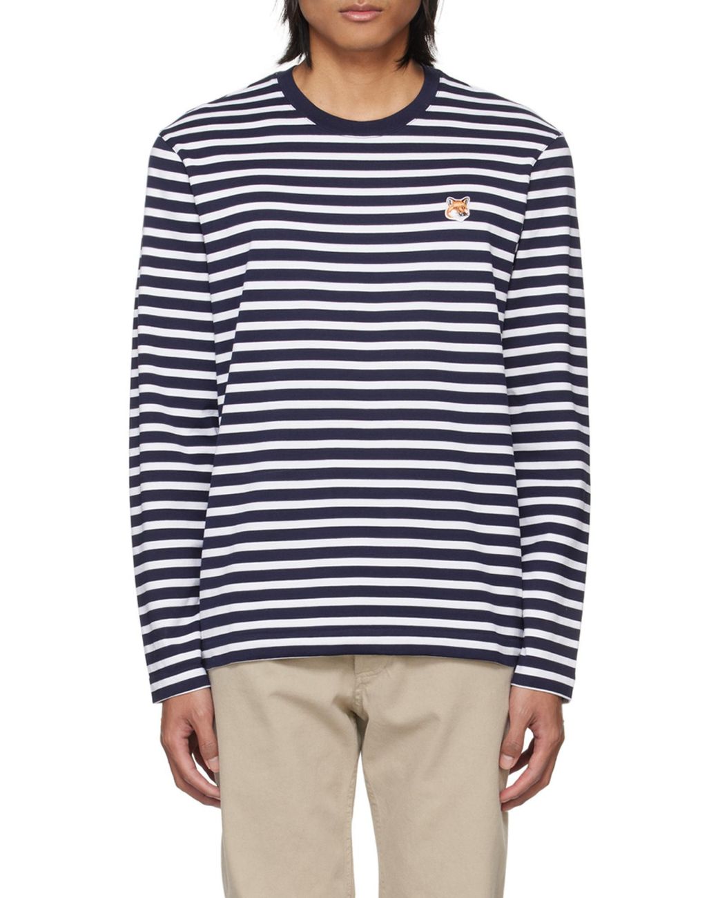 Maison Kitsuné Blue T-shirt for men