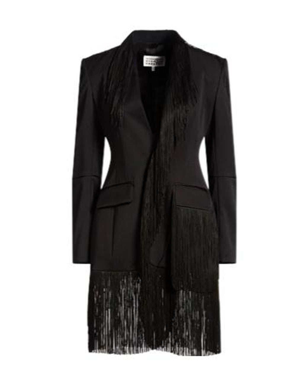 MM6 by Maison Margiela Black Single-Breasted Suit