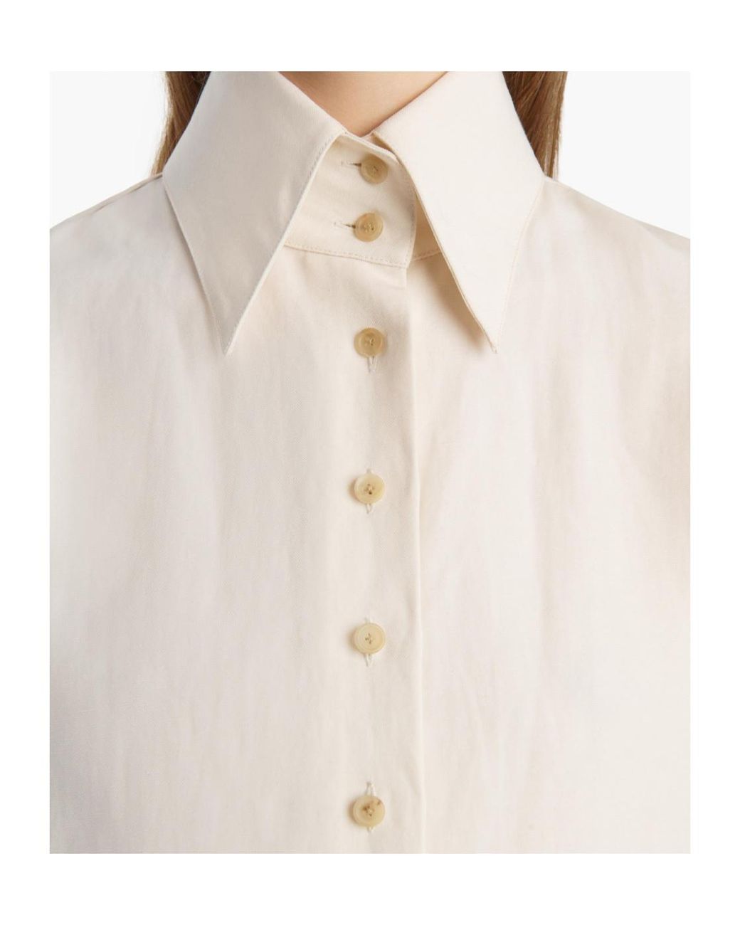 Khaite White Ivanna Dress