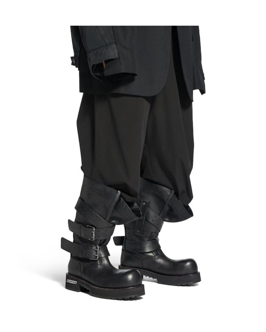 Balenciaga Black Venom High Boots for men