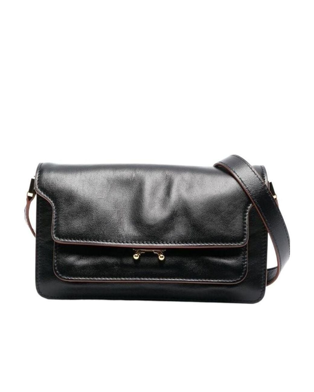 Marni Black Trunk Soft Bag