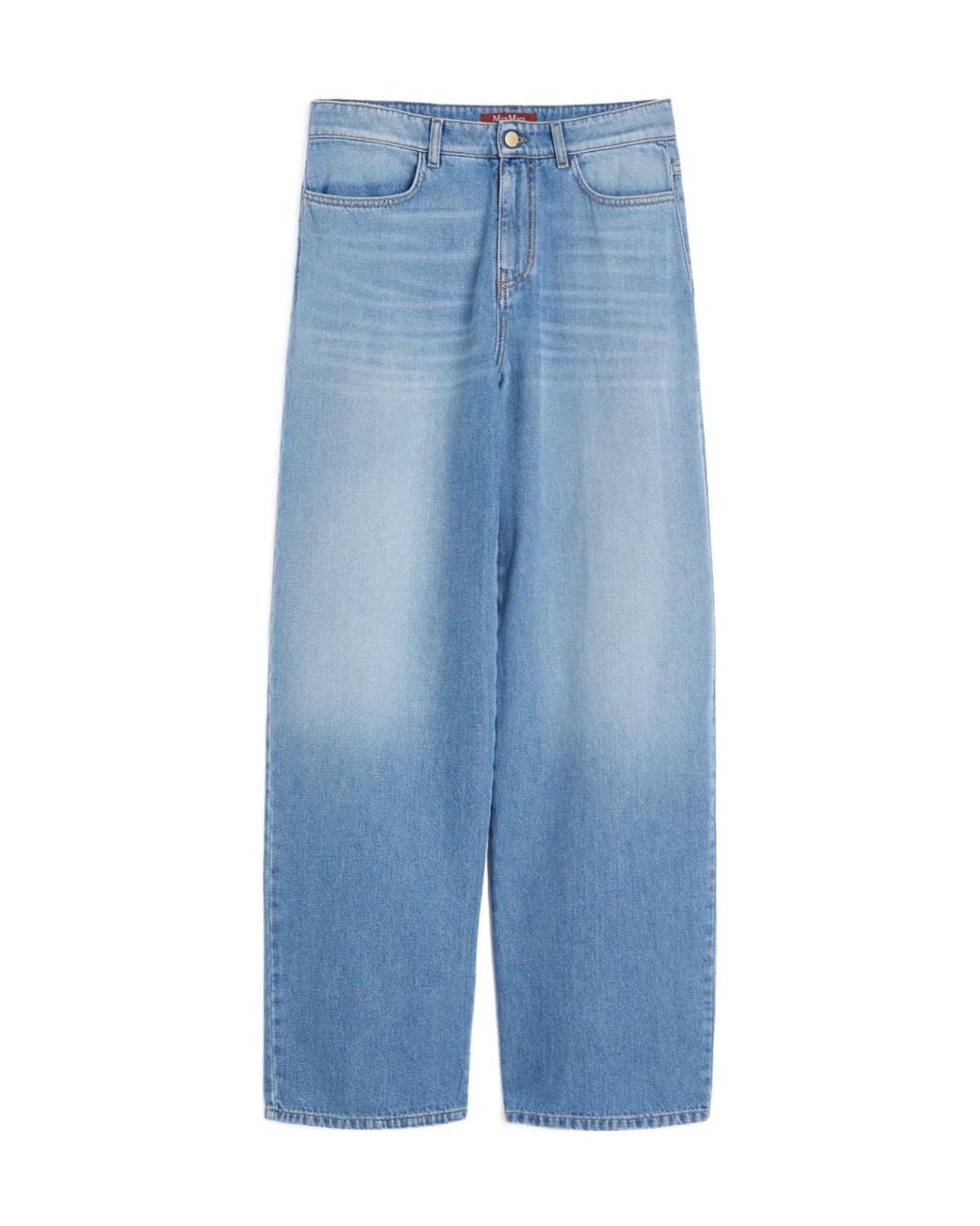 Max Mara Blue Studio Zagara Straight Leg Jeans