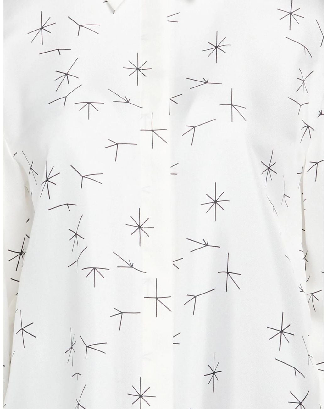Max Mara White Silk Shirts Blouses