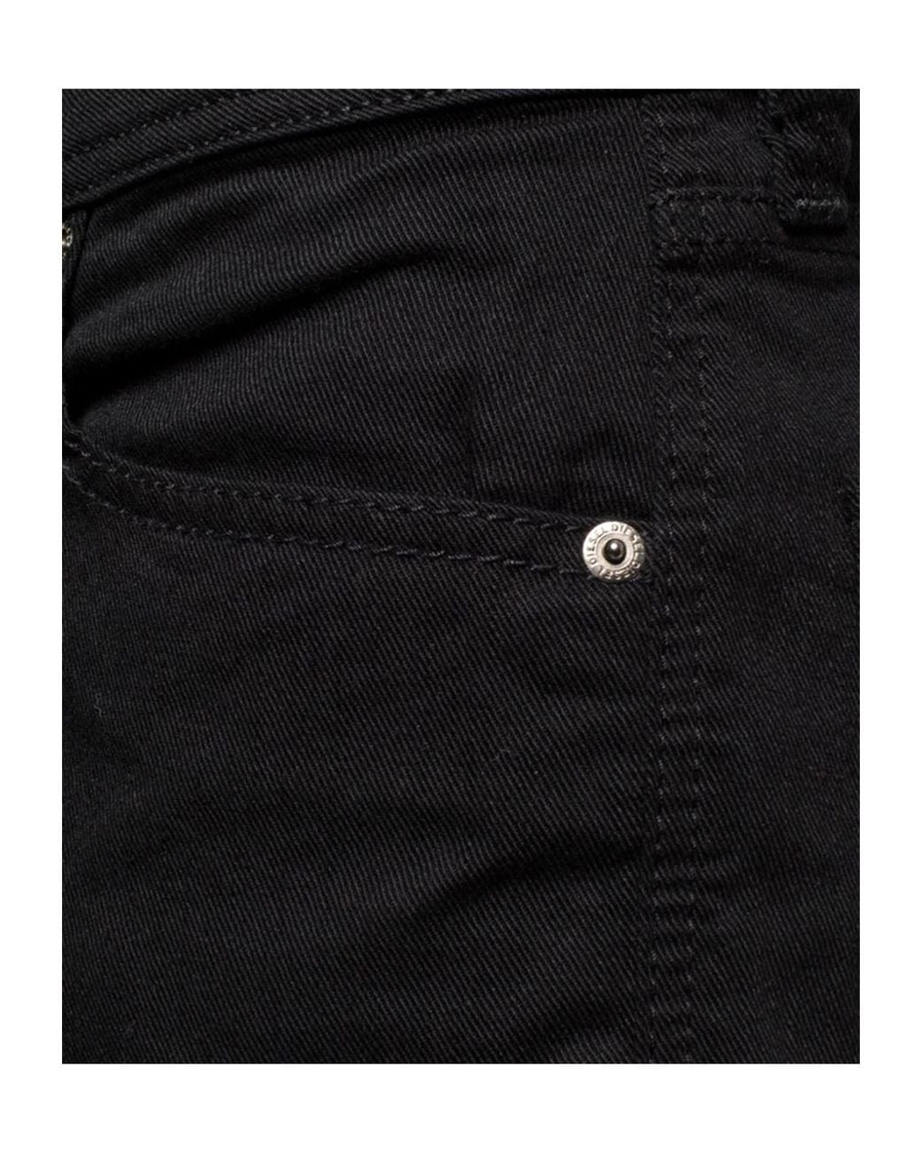 DIESEL Black 1986 Larkee Beex Tapered Jeans for men