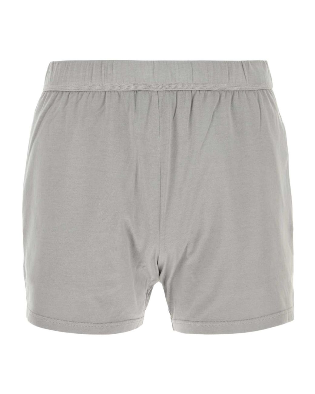 Rier Gray Cotton Boxer Briefs for men