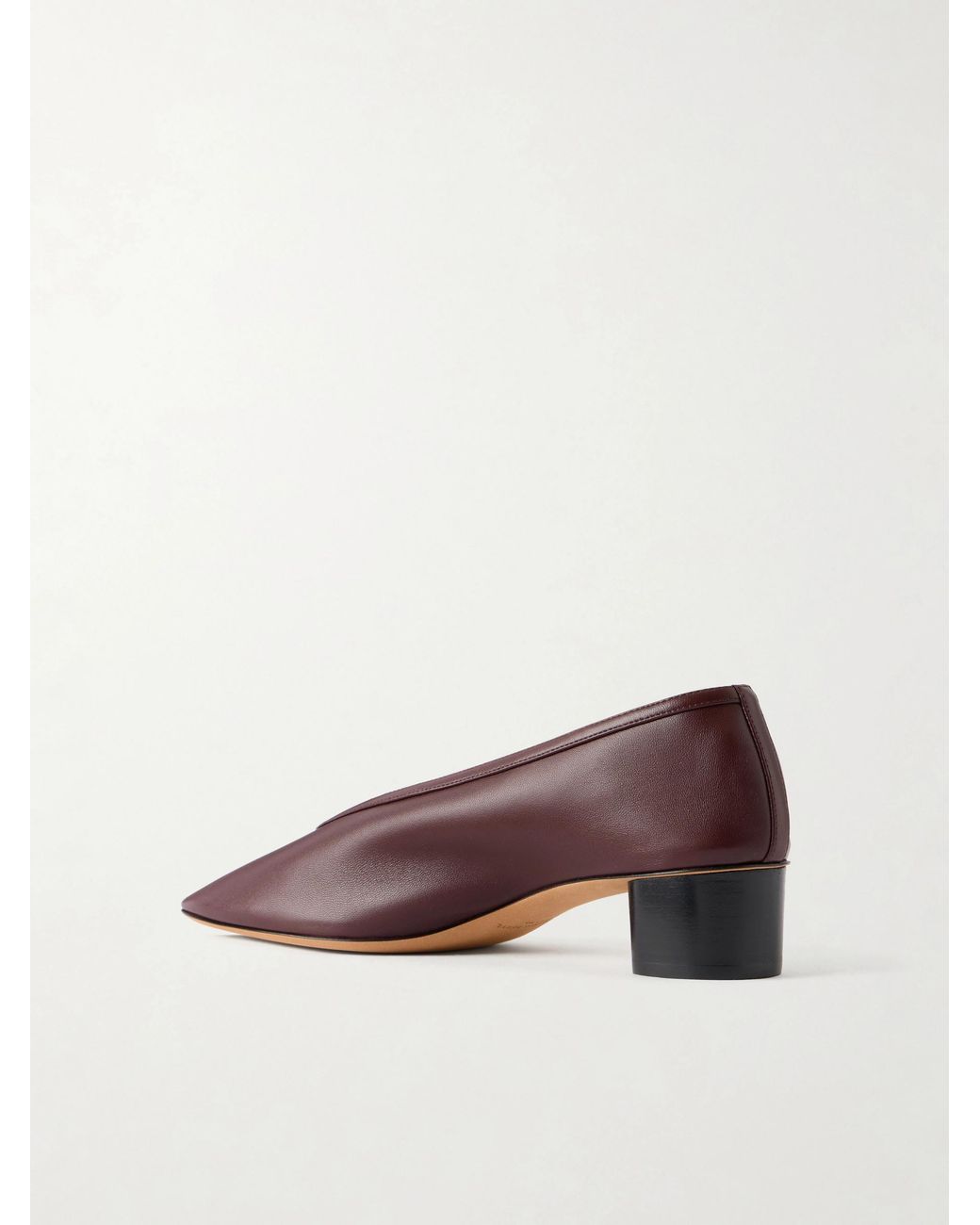 Le Monde Beryl Brown Luna Leather Pumps