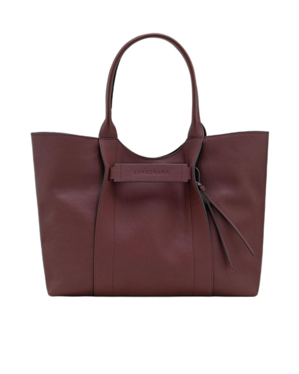 Longchamp Purple L 3D Tote Bag