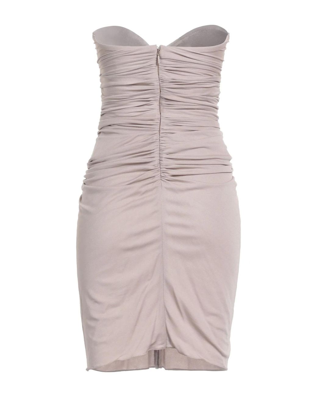 Saint Laurent Purple Sleeveless Balloon Dress