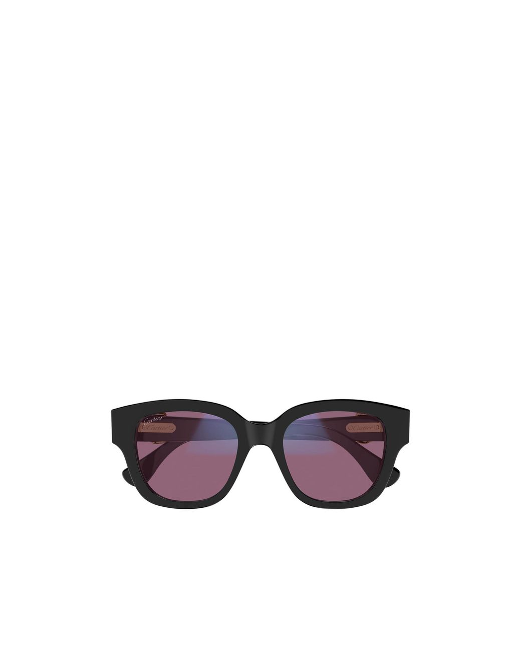 Cartier White Square Frame Sunglasses