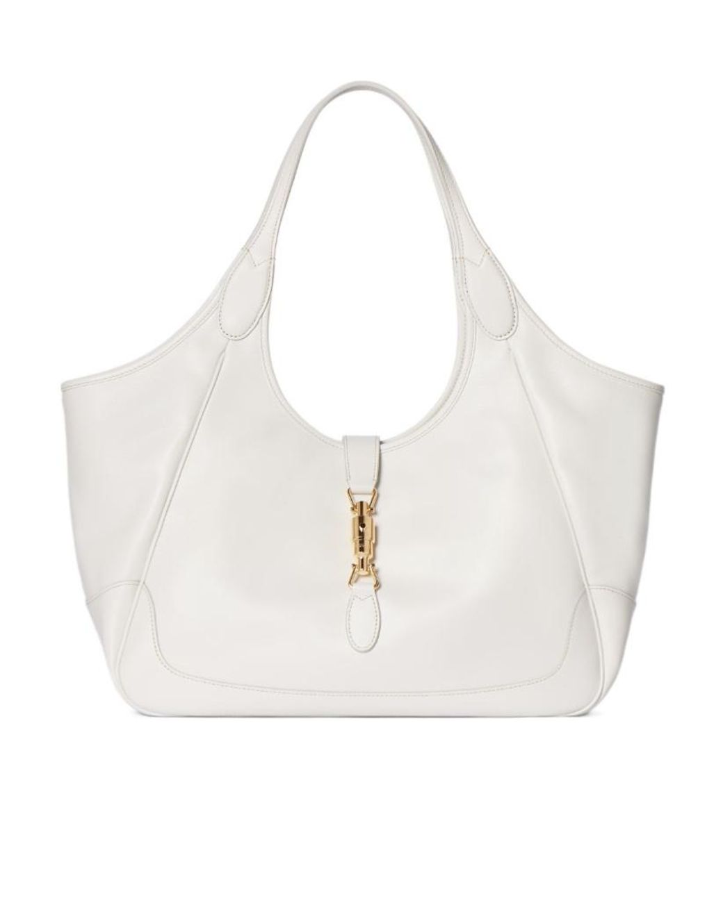 Gucci White Mercato Medium Tote Bag