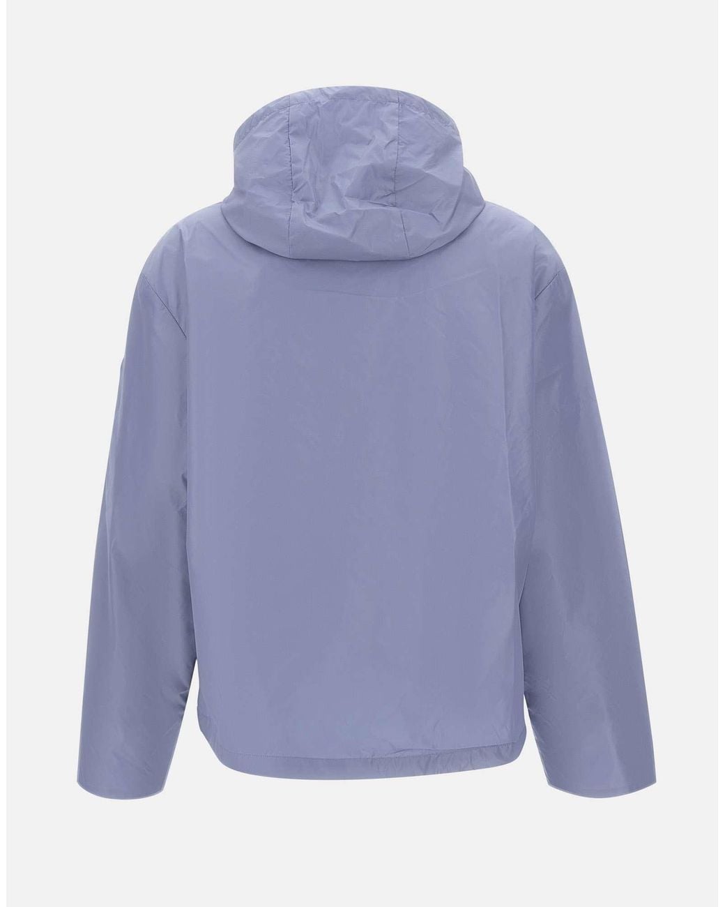 Save The Duck Blue Hooded Zip-Fastening Jacket