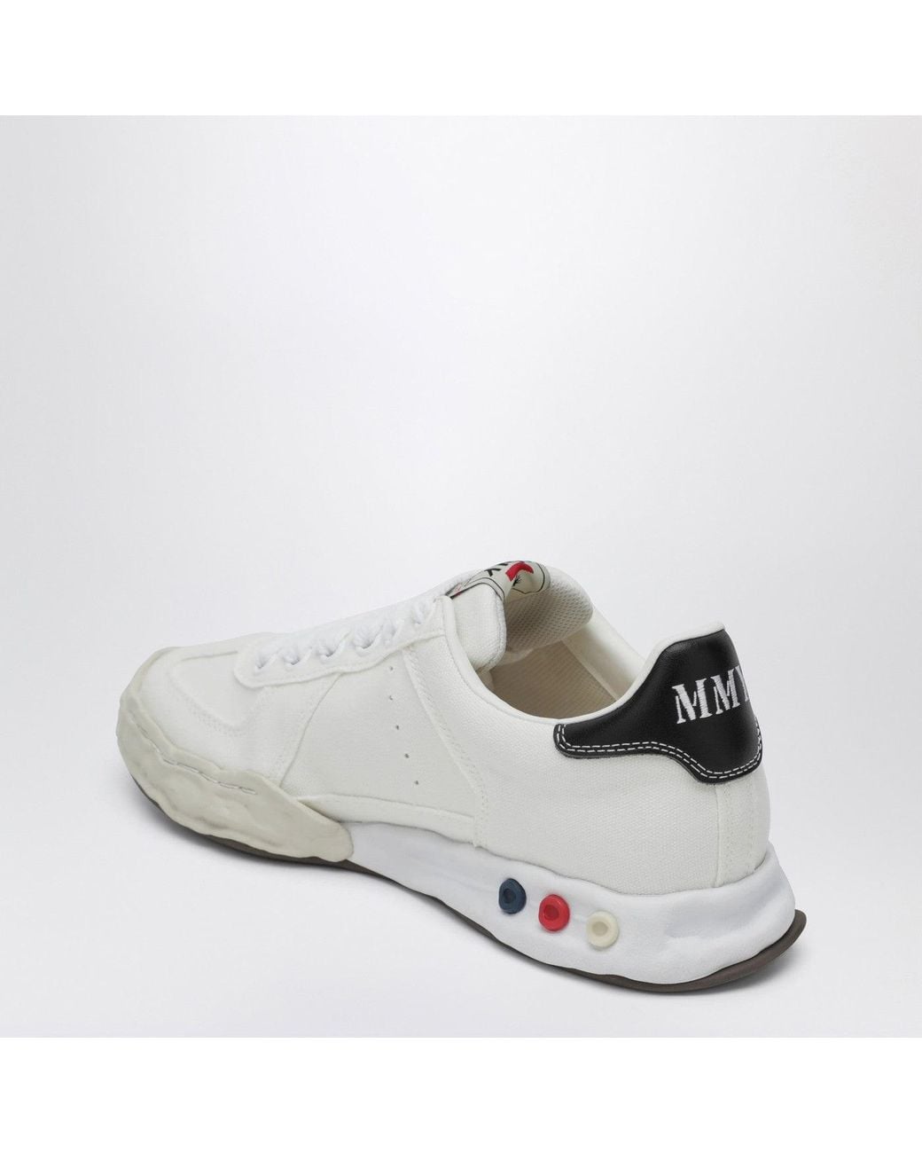 Maison Mihara Yasuhiro White Canvas Sneakers for men