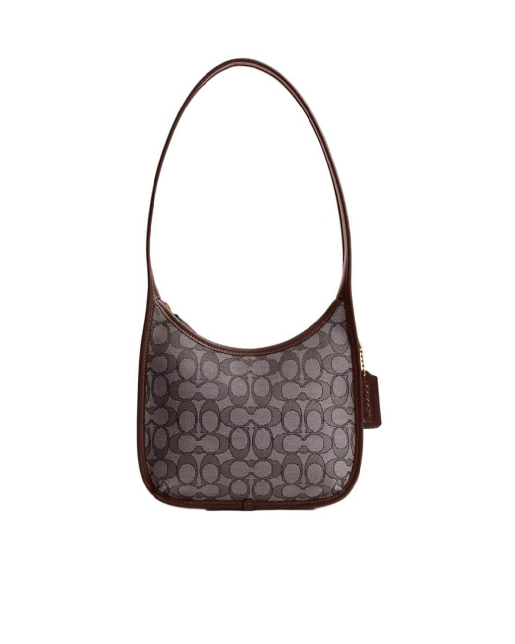 COACH Brown Monogram Tote Bag