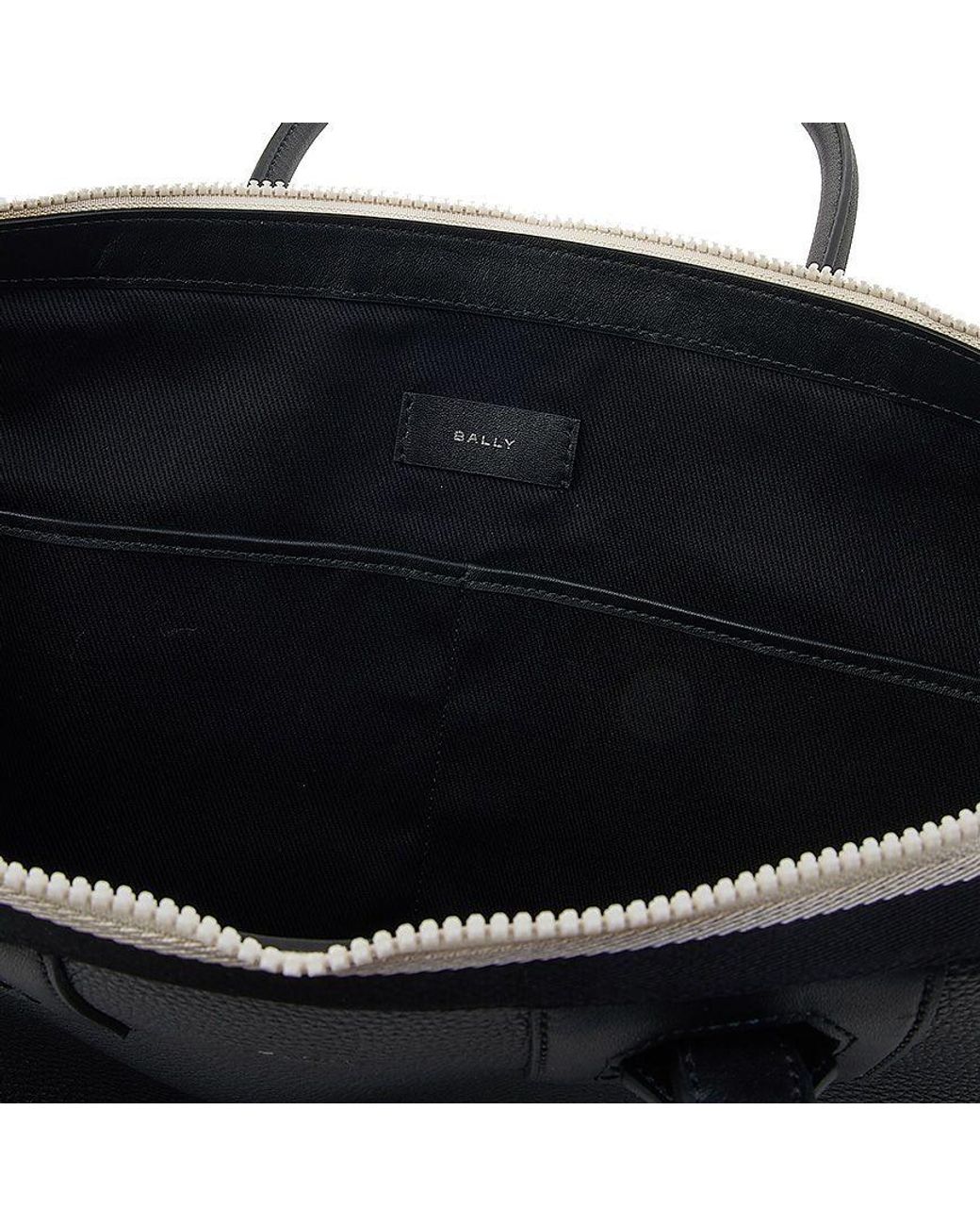 Bally Black Bold Volume Tote Bag