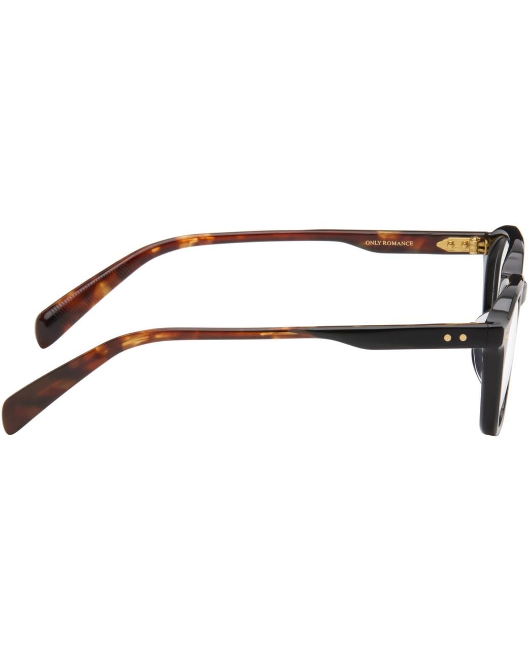 Lunetterie Generale White Only Romance Non-Prescription Glasses for men