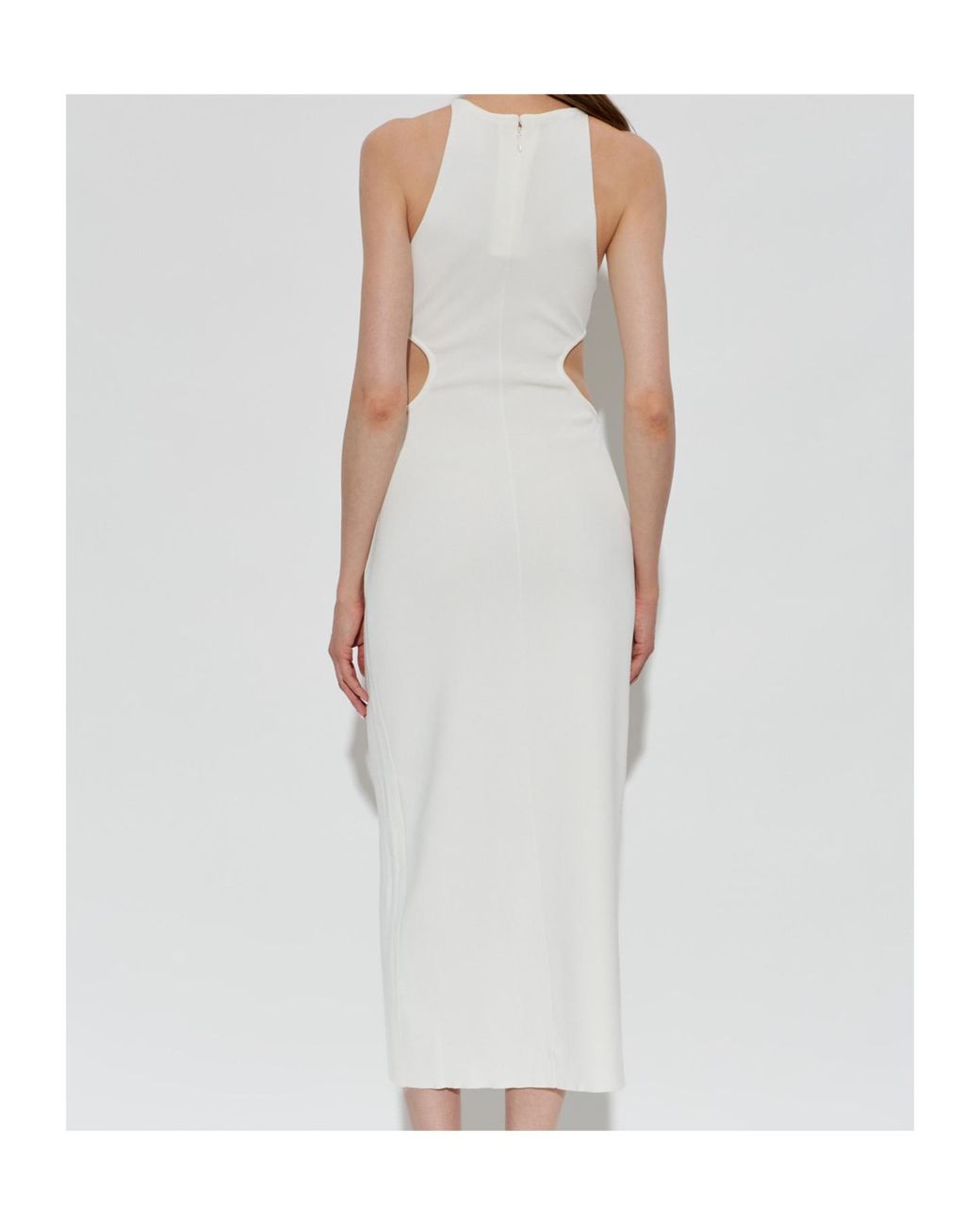 Cult Gaia White Sleeveless Dress