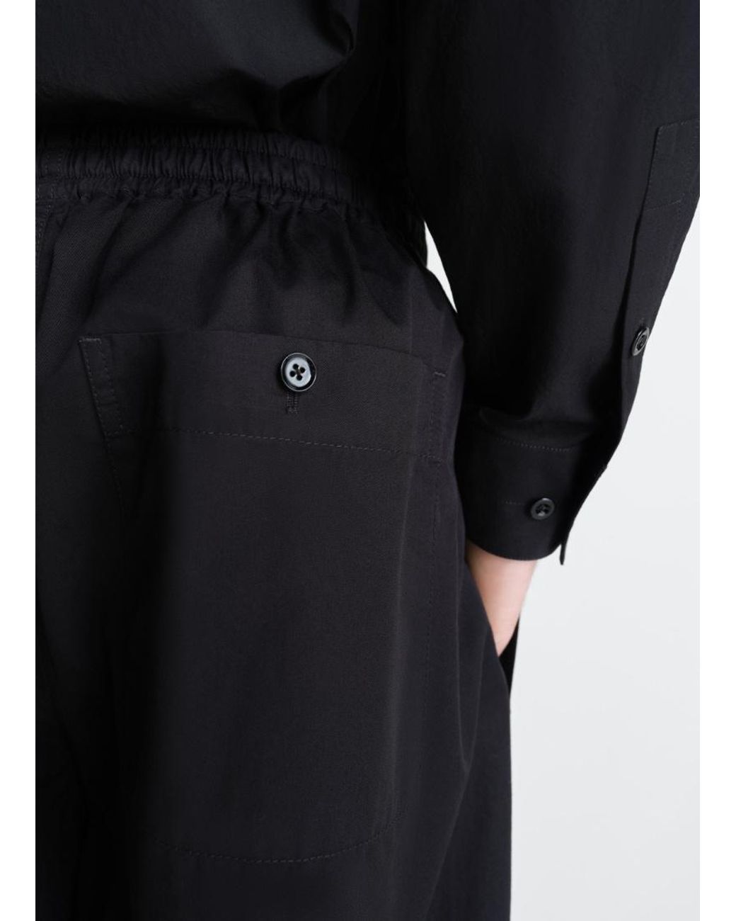 Lemaire Blue Pyjama Pants for men