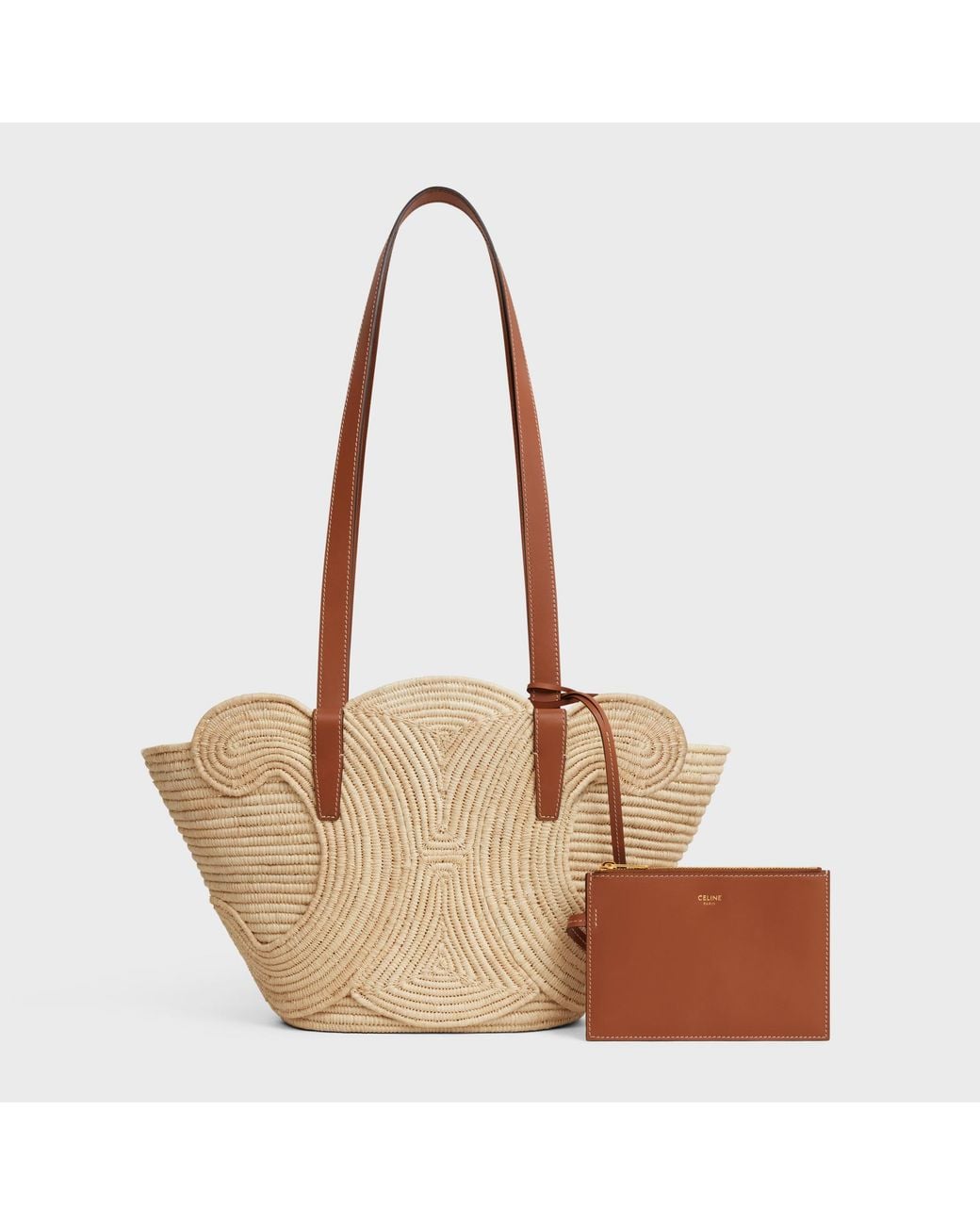Céline Multicolor Classic Panier Small Braided Triomphe