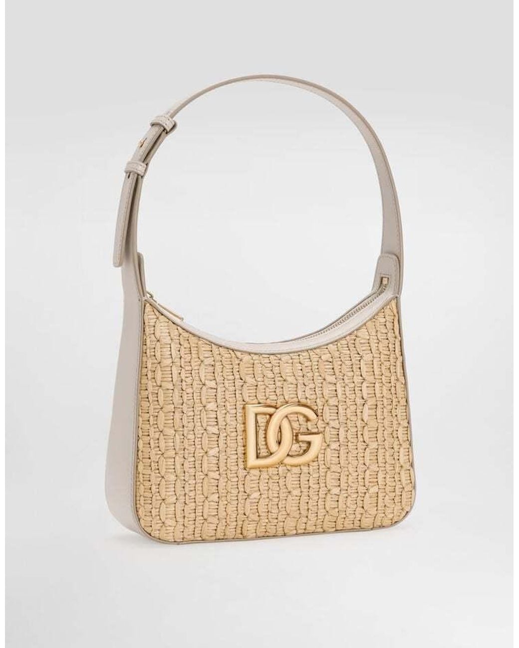 Dolce & Gabbana White Crochet Shoulder Bag