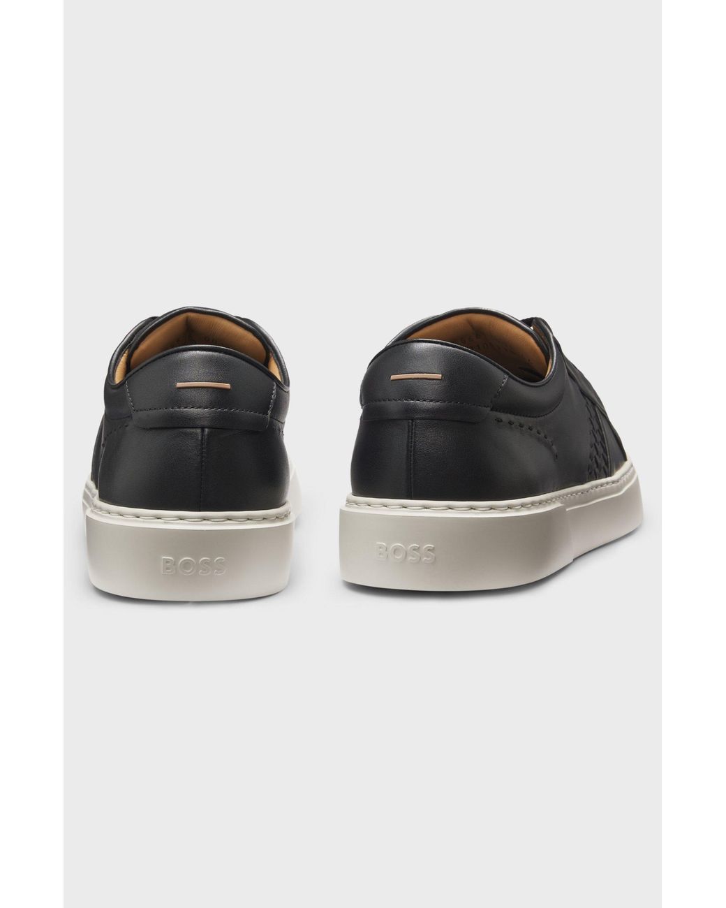 Boss Black Gary Trainers With Woven Details for men