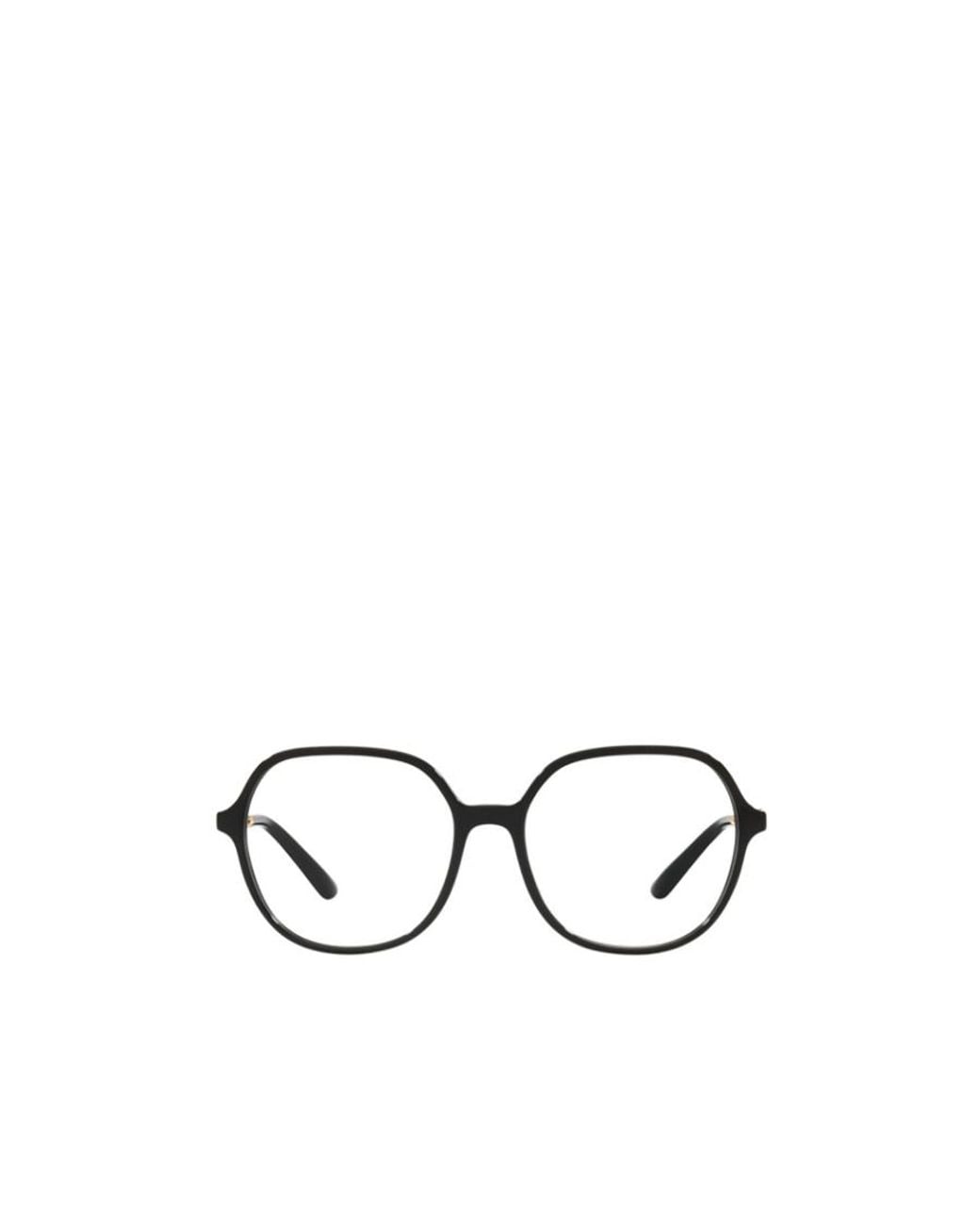 Dolce & Gabbana White Eyewear Square Frame Glasses