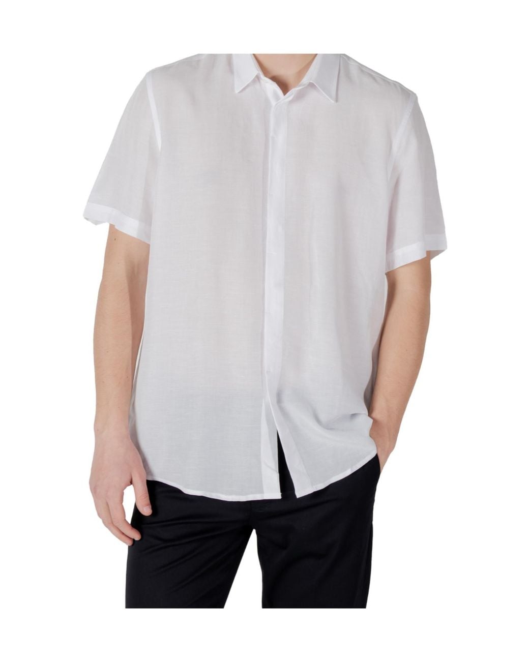 Antony Morato White Short Sleeve Shirt for men