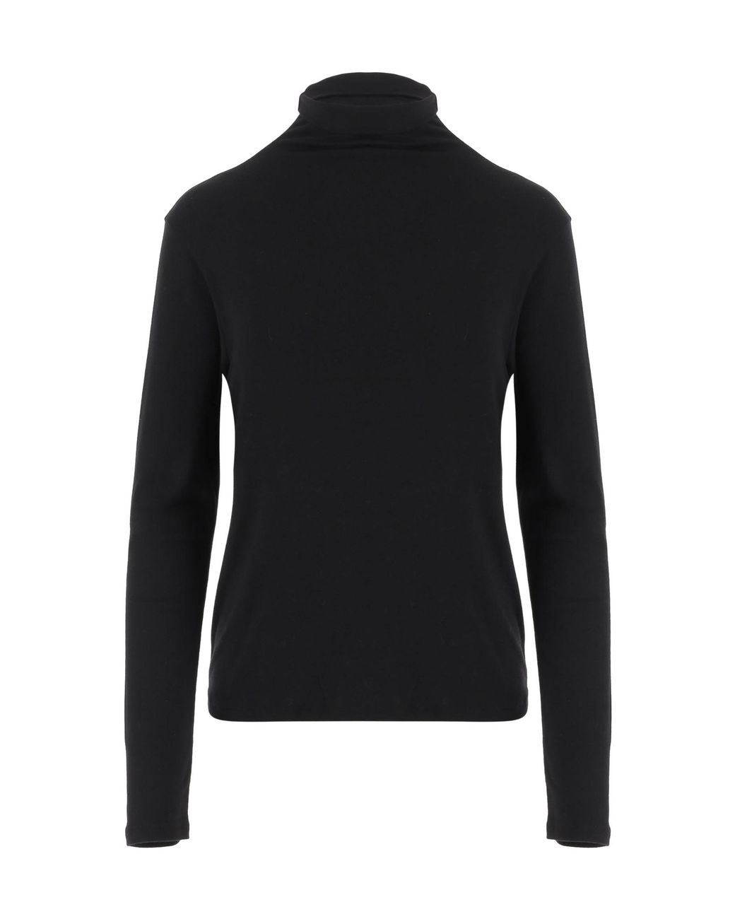Vince Black Stretch Turtleneck Sweater