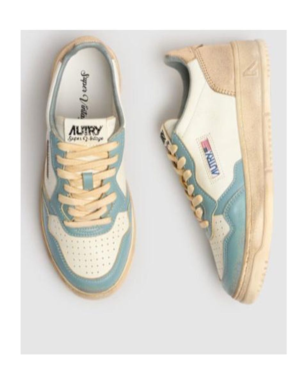 Autry Natural Super Vintage Low-Cut Casual Shoes