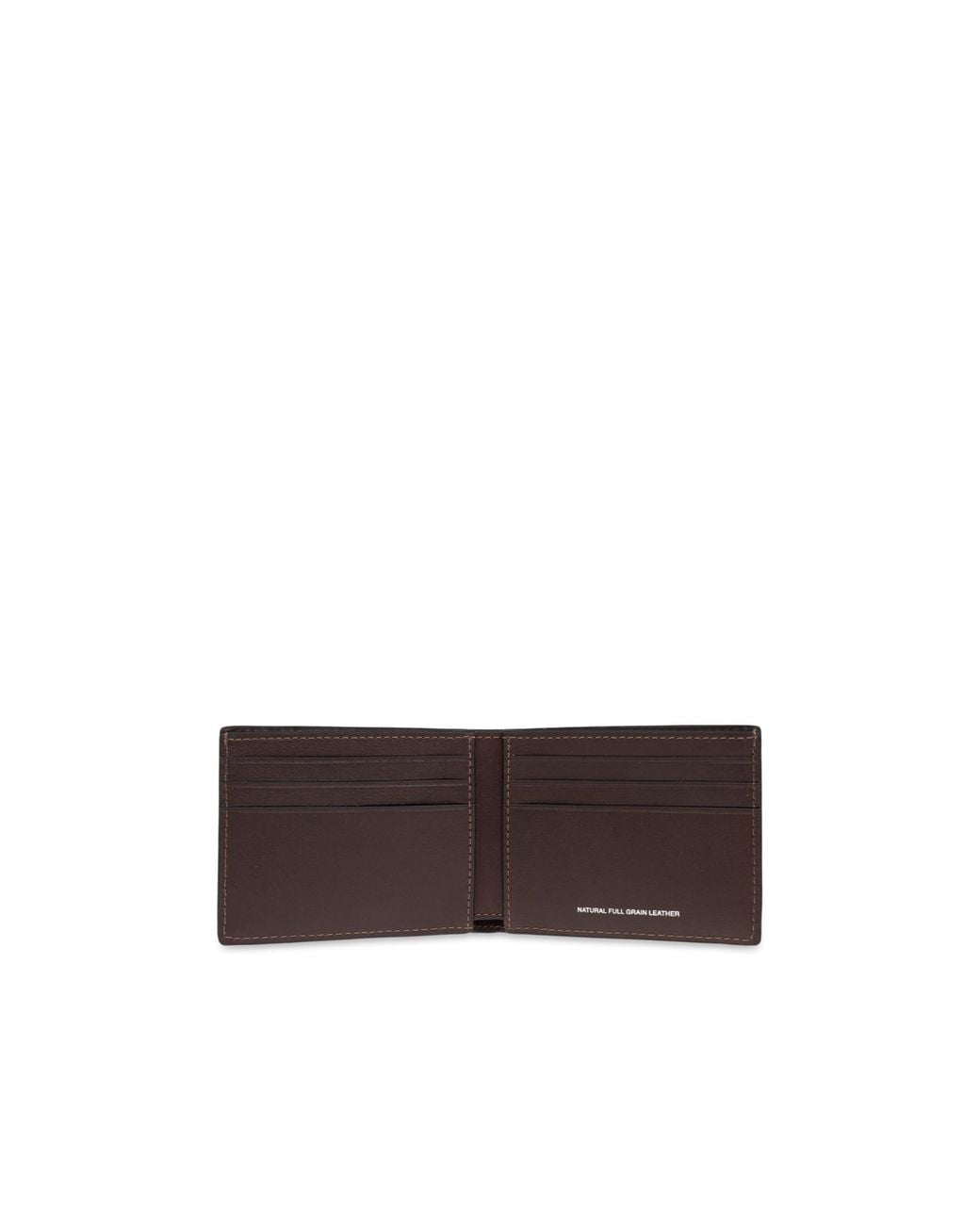COACH Brown Leather Wallet for men