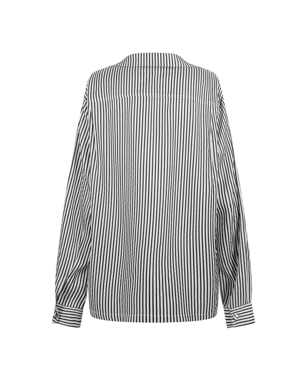 Tom Ford Gray Long Sleeve Printed Shirt