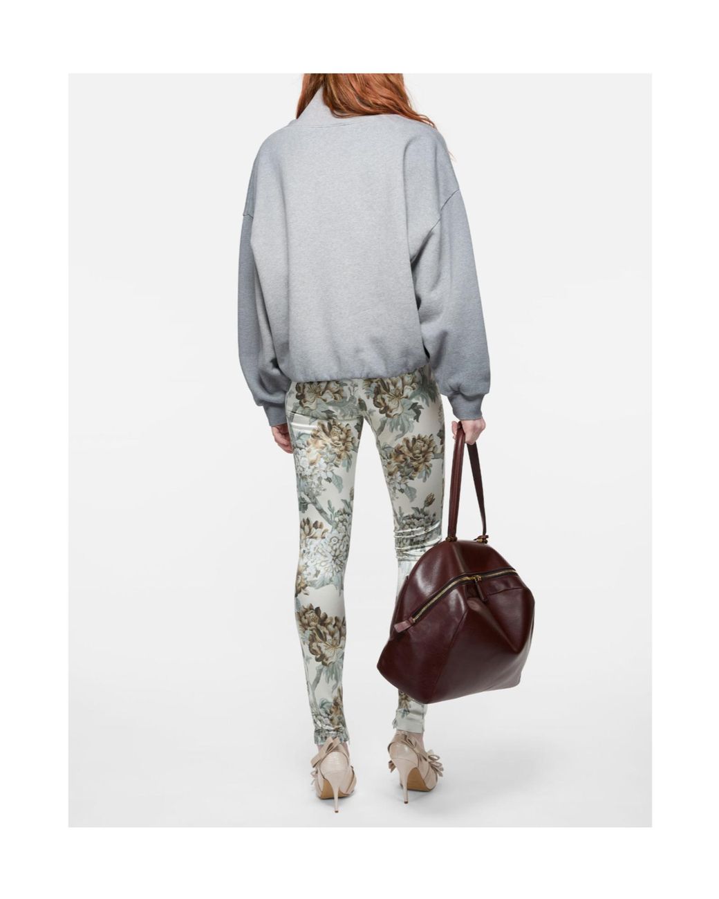 Acne Gray Logo Sweatshirt