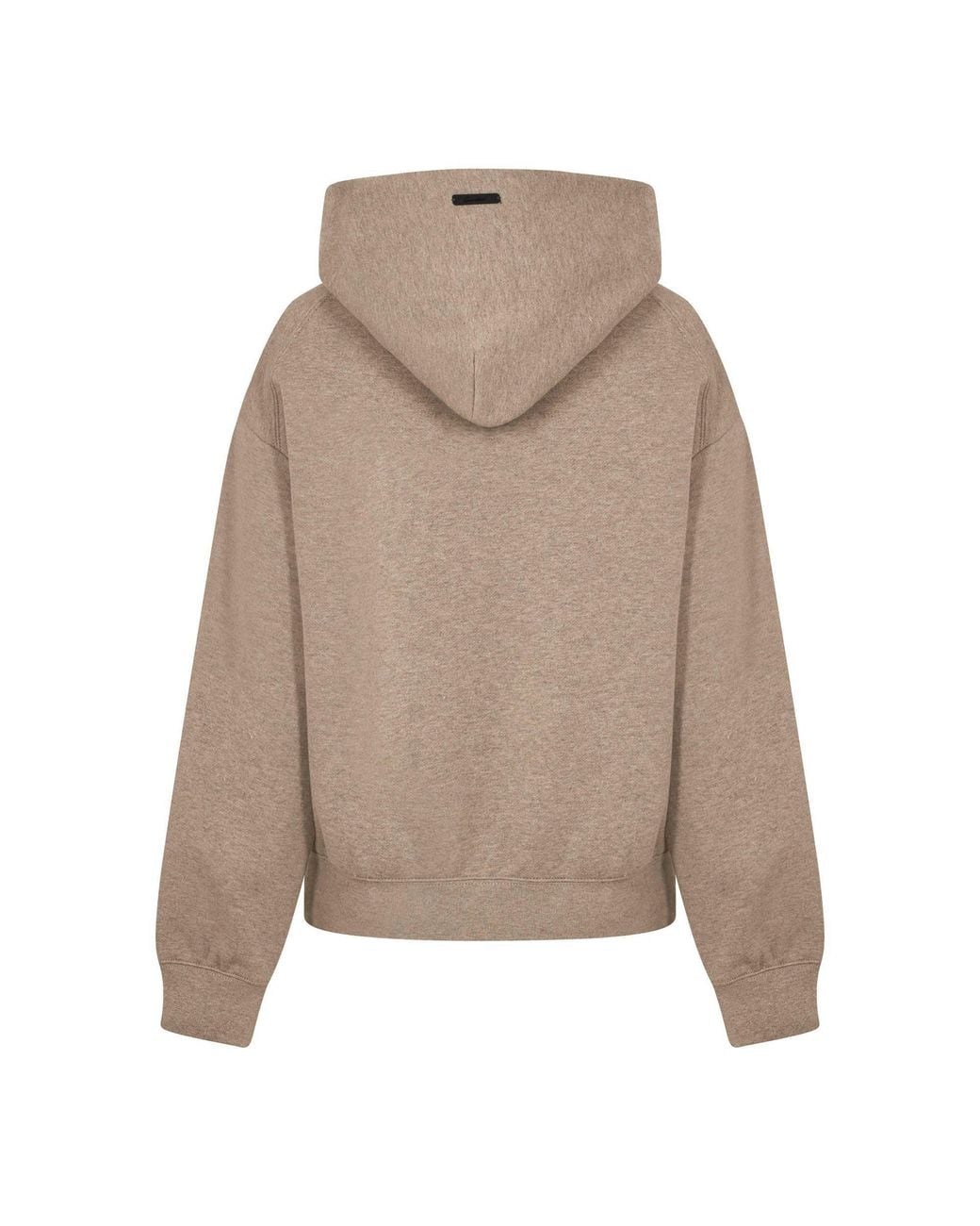 Fear Of God Natural Logo Hoodie