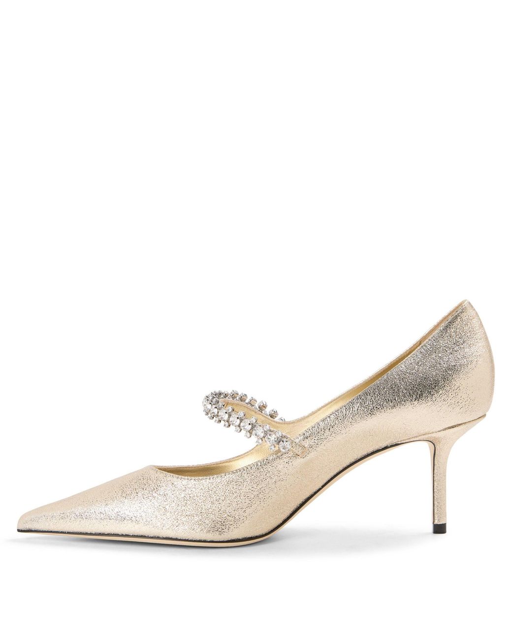 Jimmy Choo White Shiny Leather Shoes