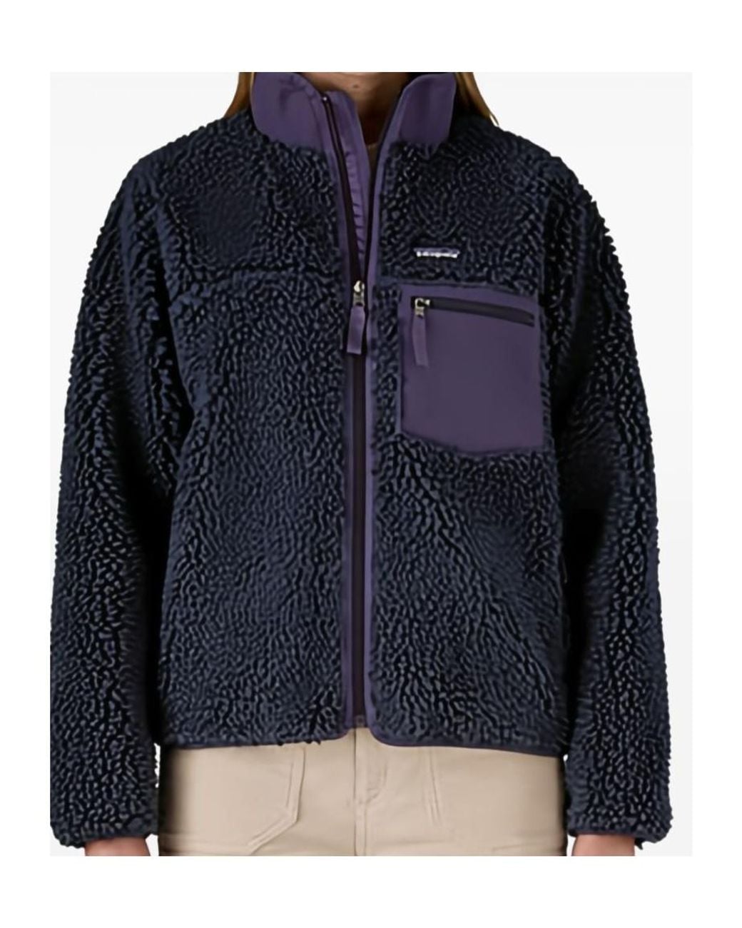 Patagonia Blue Classic Retro-X Fleece Jacket