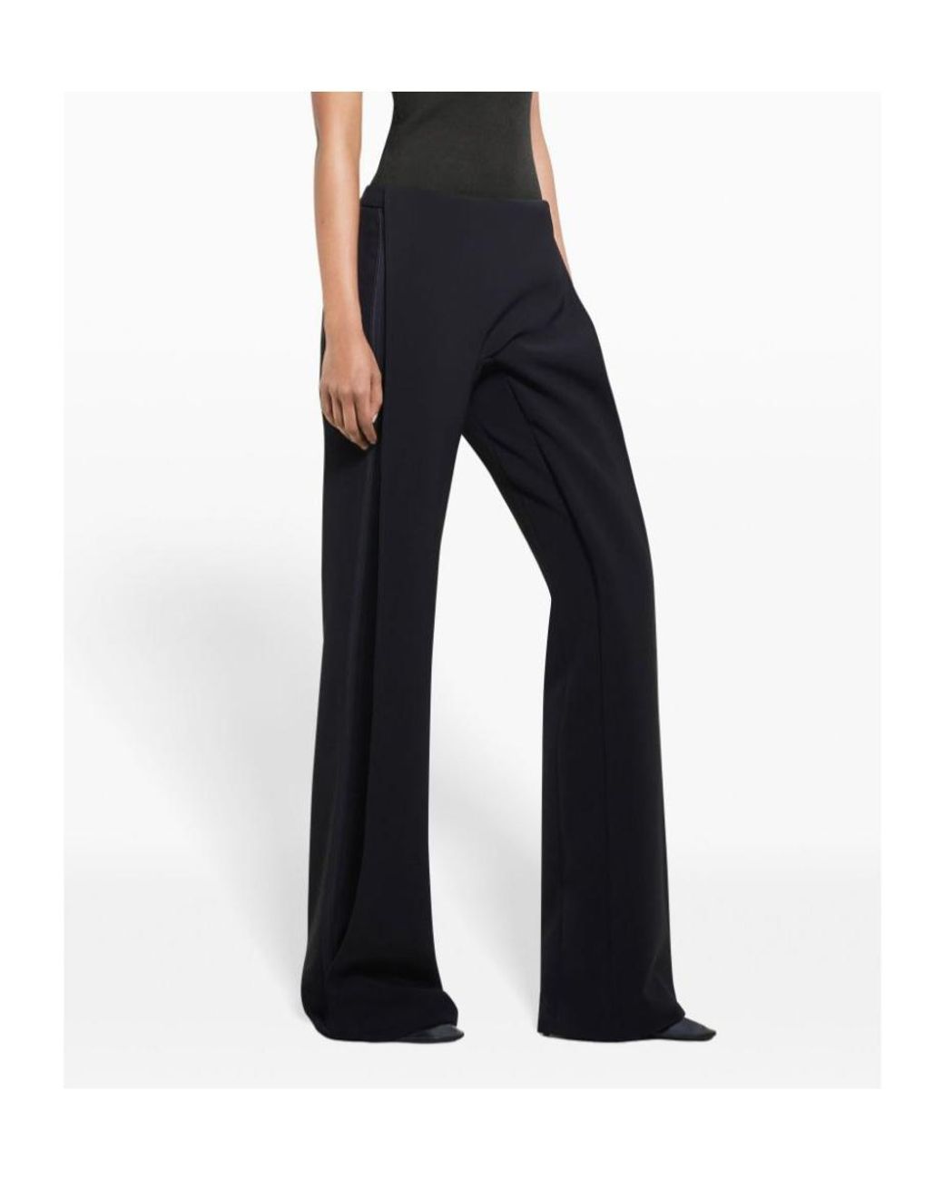 Courreges Blue Courrèges Illusion Straight Leg Trousers