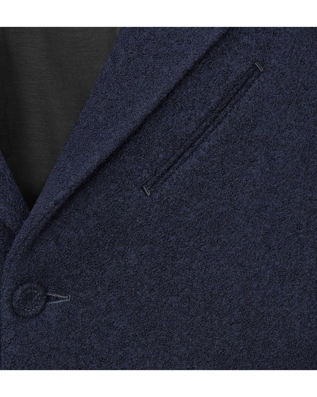 Dior Blue Off-The-Shoulder Jacket for men